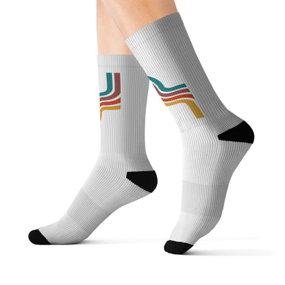 Retro Wave Socks