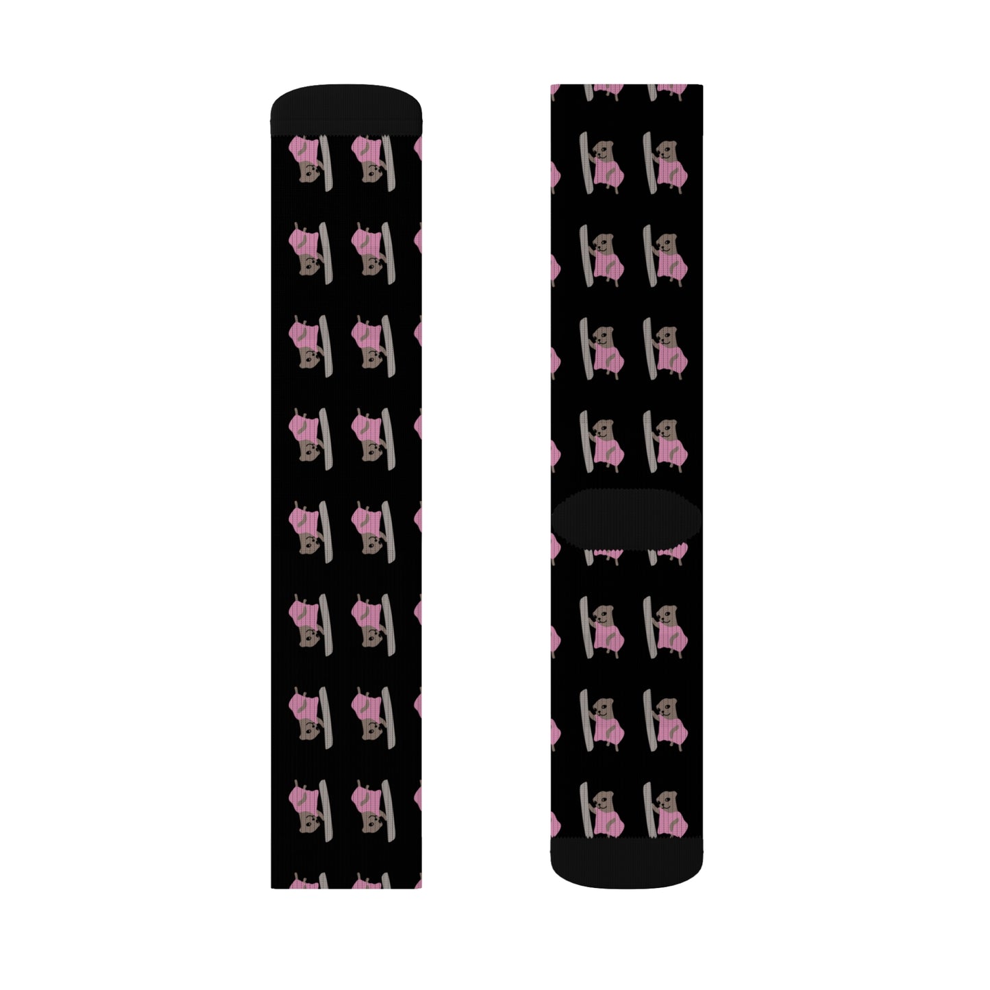 Ski Pup Socks (black)