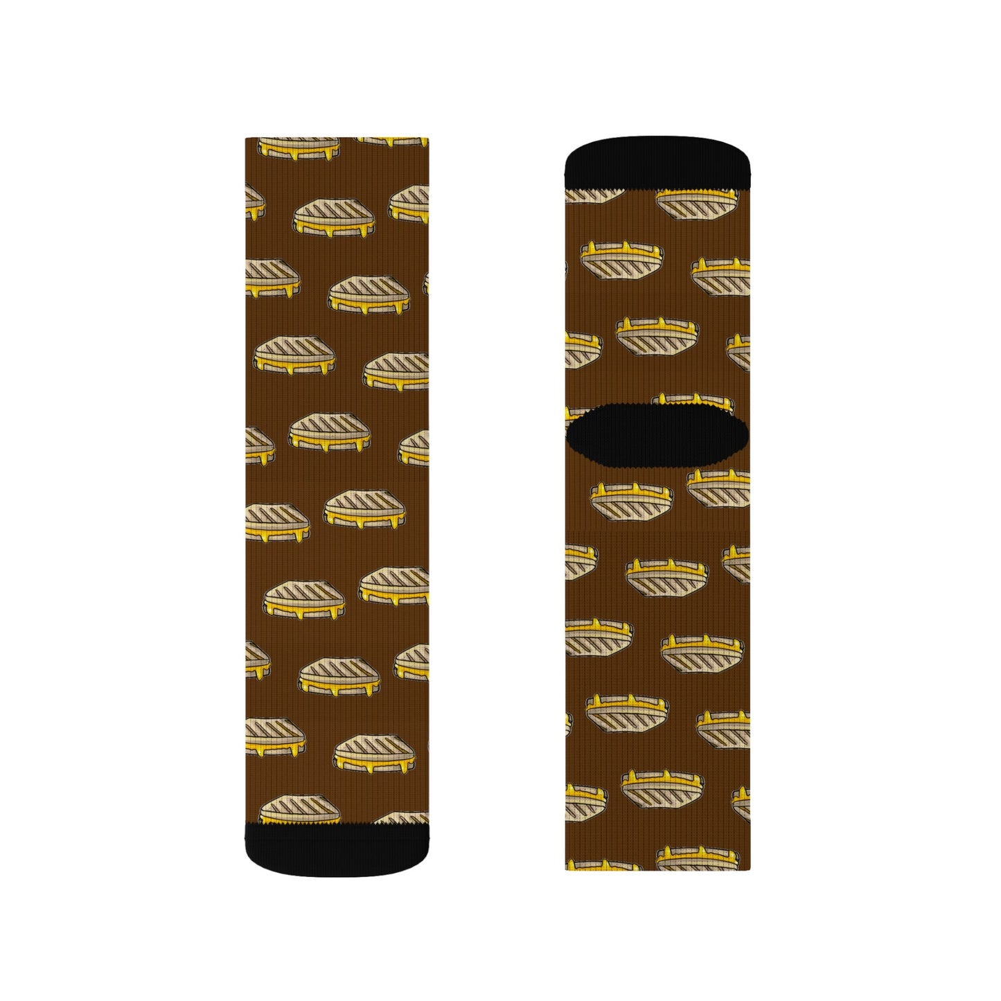 The Unofficial Grilled Cheese Day Sock