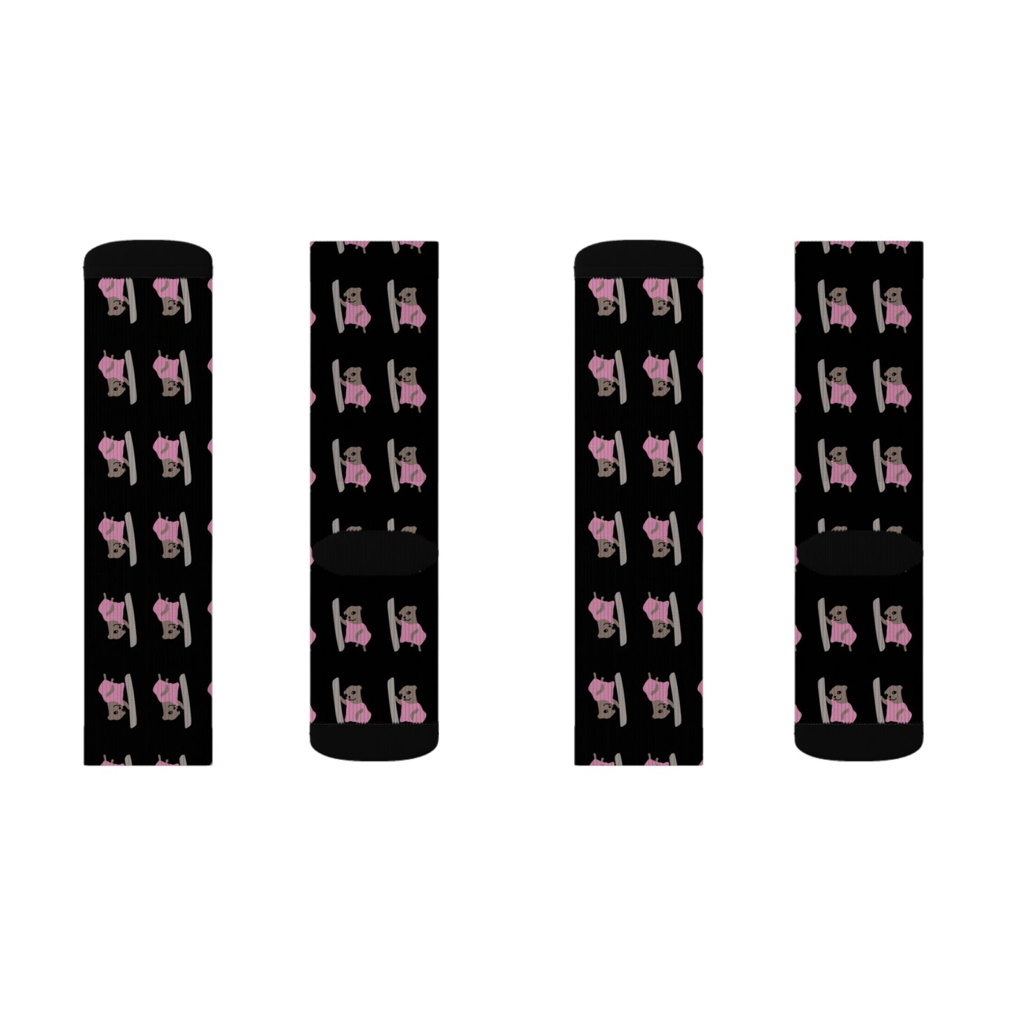 Ski Pup Socks (black)