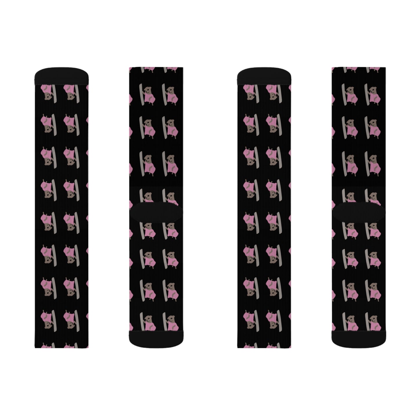 Ski Pup Socks (black)